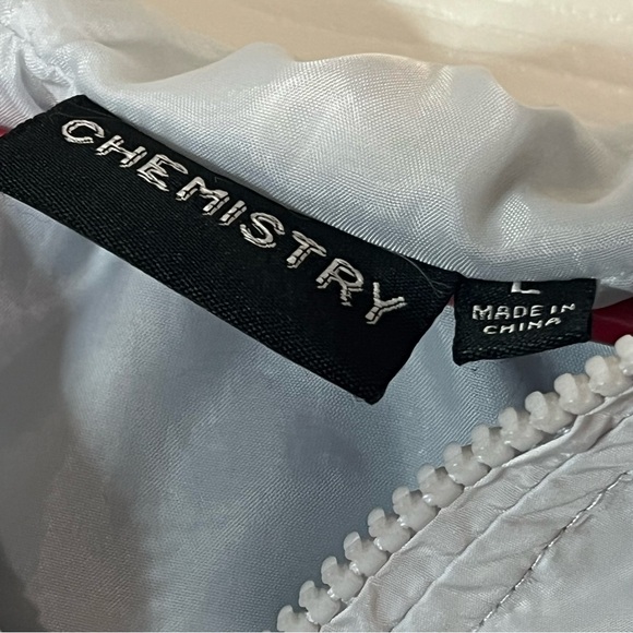 Chemistry men’s Y2K poetic justice jacket featuring Tupac,mens Size L - Picture 7 of 7